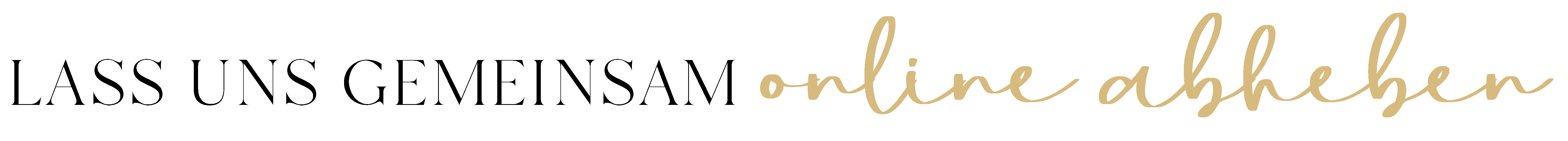 Gemeinsam online abheben